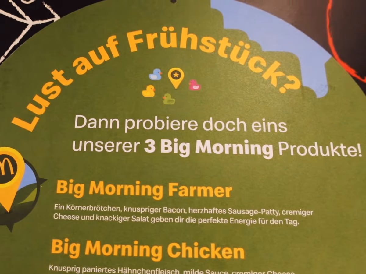 Die Fragen führen durchs ganze Haus, bis zur Frühstückstafel