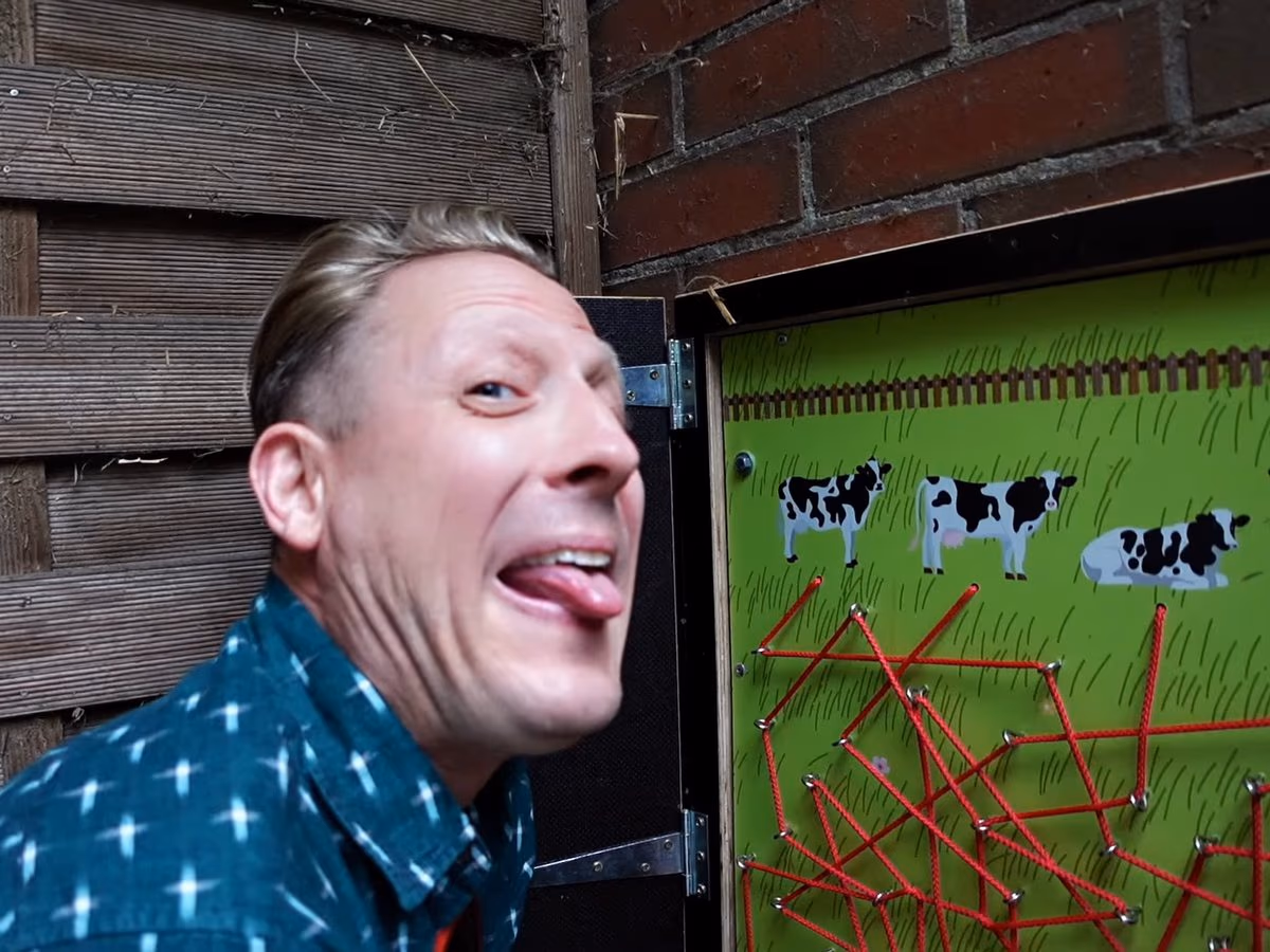 Der Geocaching Vlogger am Kuh-Labyrinth
