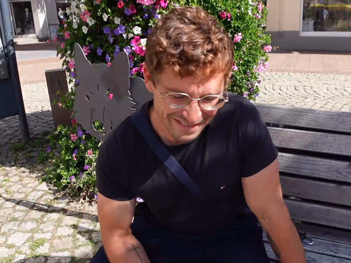 Daniel Pflieger an der Wolfsbank