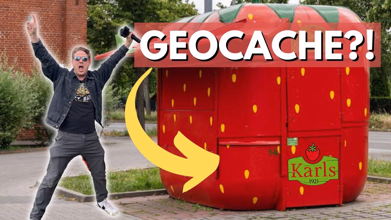 Vorschaubild des Videos „THIS WHOLE STRAWBERRY STAND IS A GEOCACHE?! (Karls Amusement Park Part 1)"
