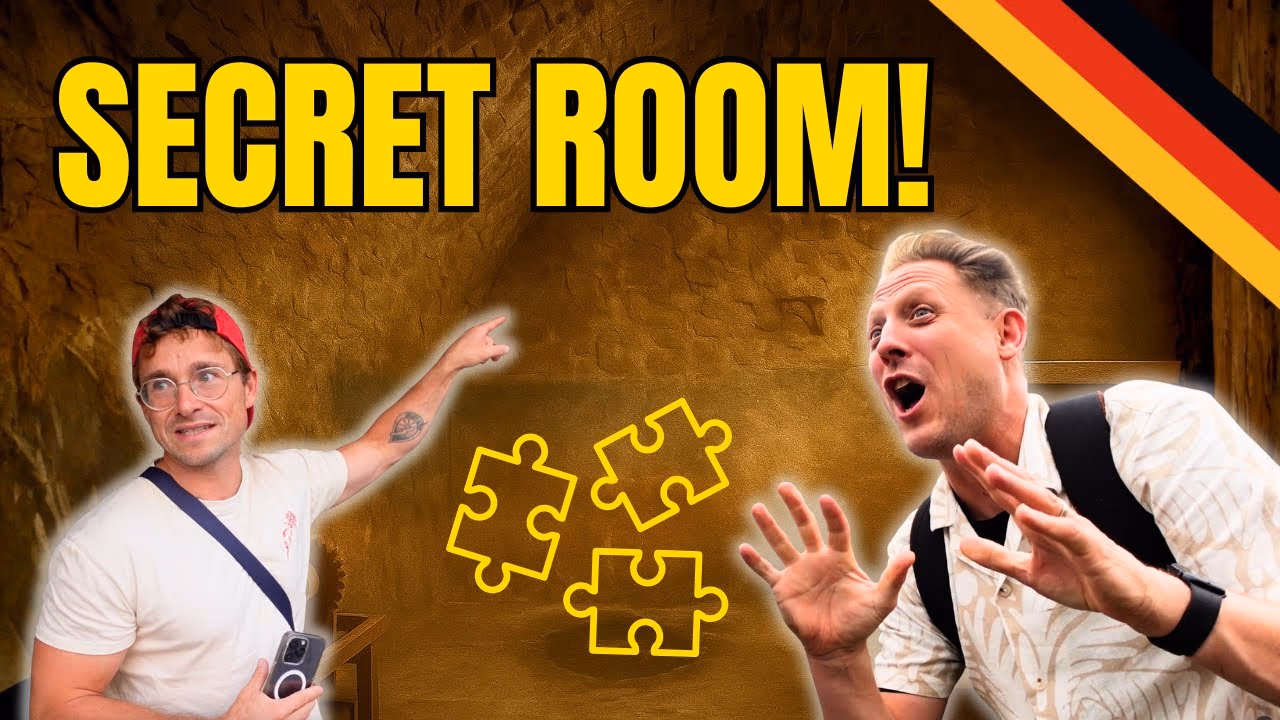Vorschaubild des Videos „WE UNLOCKED A SECRET GEOCACHING PUZZLE ROOM! (Marburg Germany Adventure Lab Part 2)"